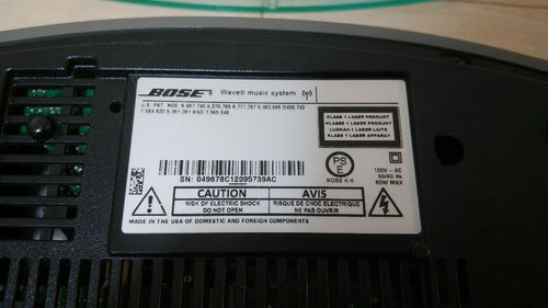 Bose Mini -Component Wave Music System Sound Link