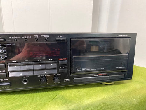 Kenwood Cd Md Cassette Deck Kx-W8010