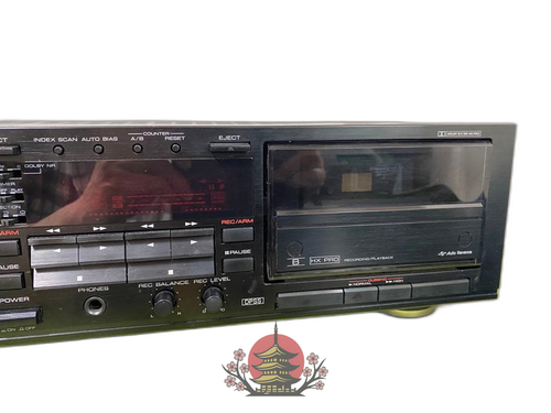 Kenwood Cd Md Cassette Deck Kx-W8010