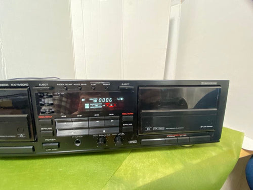 Kenwood Cd Md Cassette Deck Kx-W8010