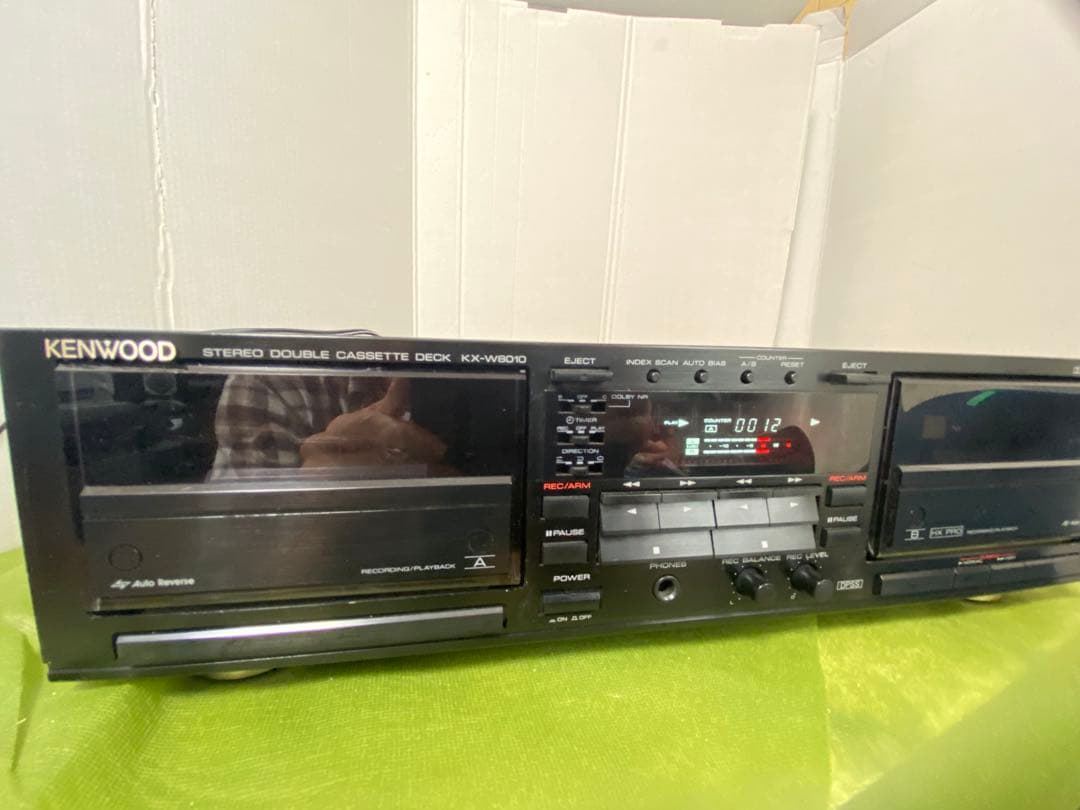 Kenwood Cd Md Cassette Deck Kx-W8010