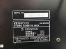 Kenwood Cd Md Cassette Deck Kx-W8010