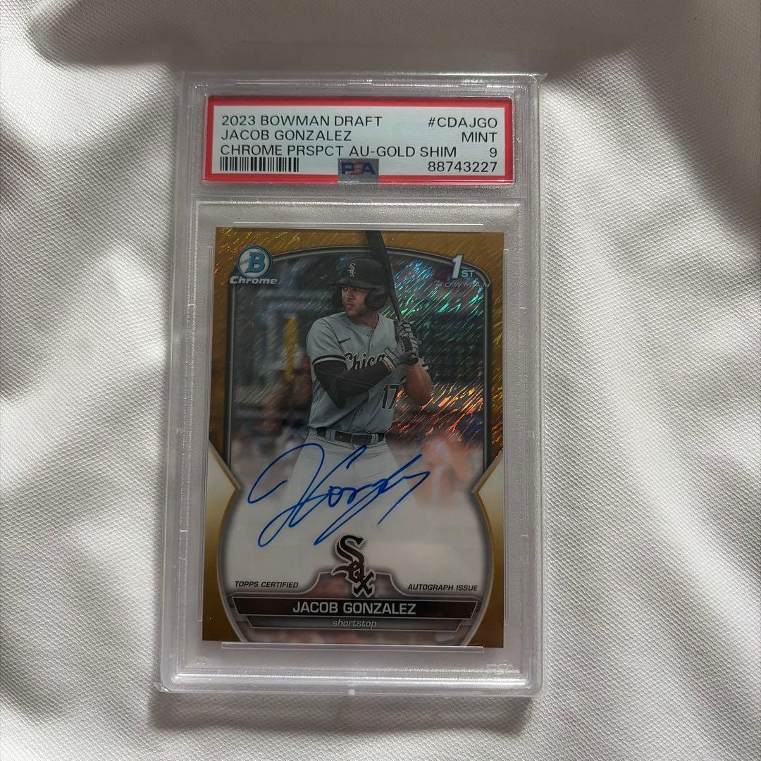 Mlb 2023 Bowman Draft Jacob Gonzalez Psa 9