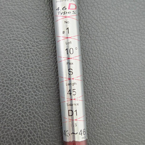 Yamaha Driver X 4.6D Type S 10