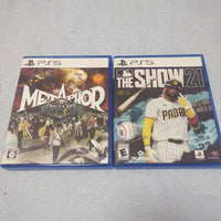 Playstation5 Games (Physical) Ps5 &Mlb The Show 21