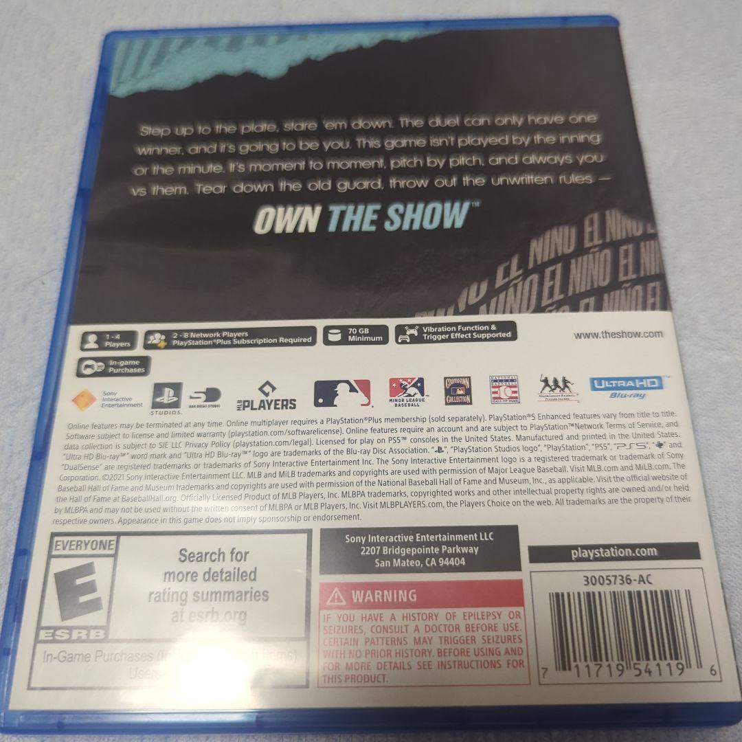 Playstation5 Games (Physical) Ps5 &Mlb The Show 21