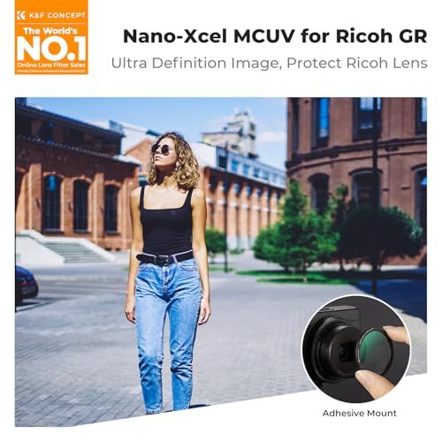 Nd Filter K&F Concept Uv Ricoh Gr Ii Iii Iiix Hdf Gr4 28 3 Nano-Xc 080962Ce