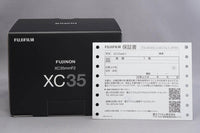 Fujifilm Prime Lenses Xc35 F2