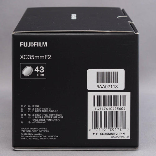 Fujifilm Prime Lenses Xc35 F2