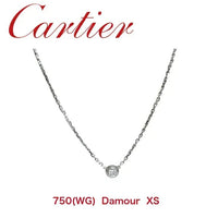 Cartier Necklace Xs 750 Wg 2.3G