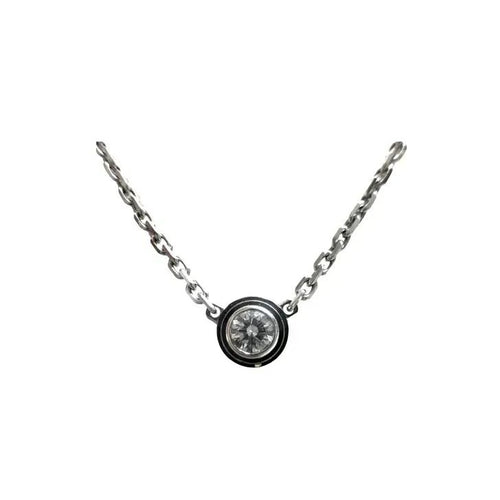 Cartier Necklace Xs 750 Wg 2.3G