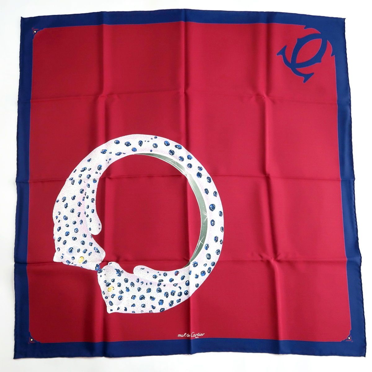 Cartier Bandana Scarf 80 Ue20