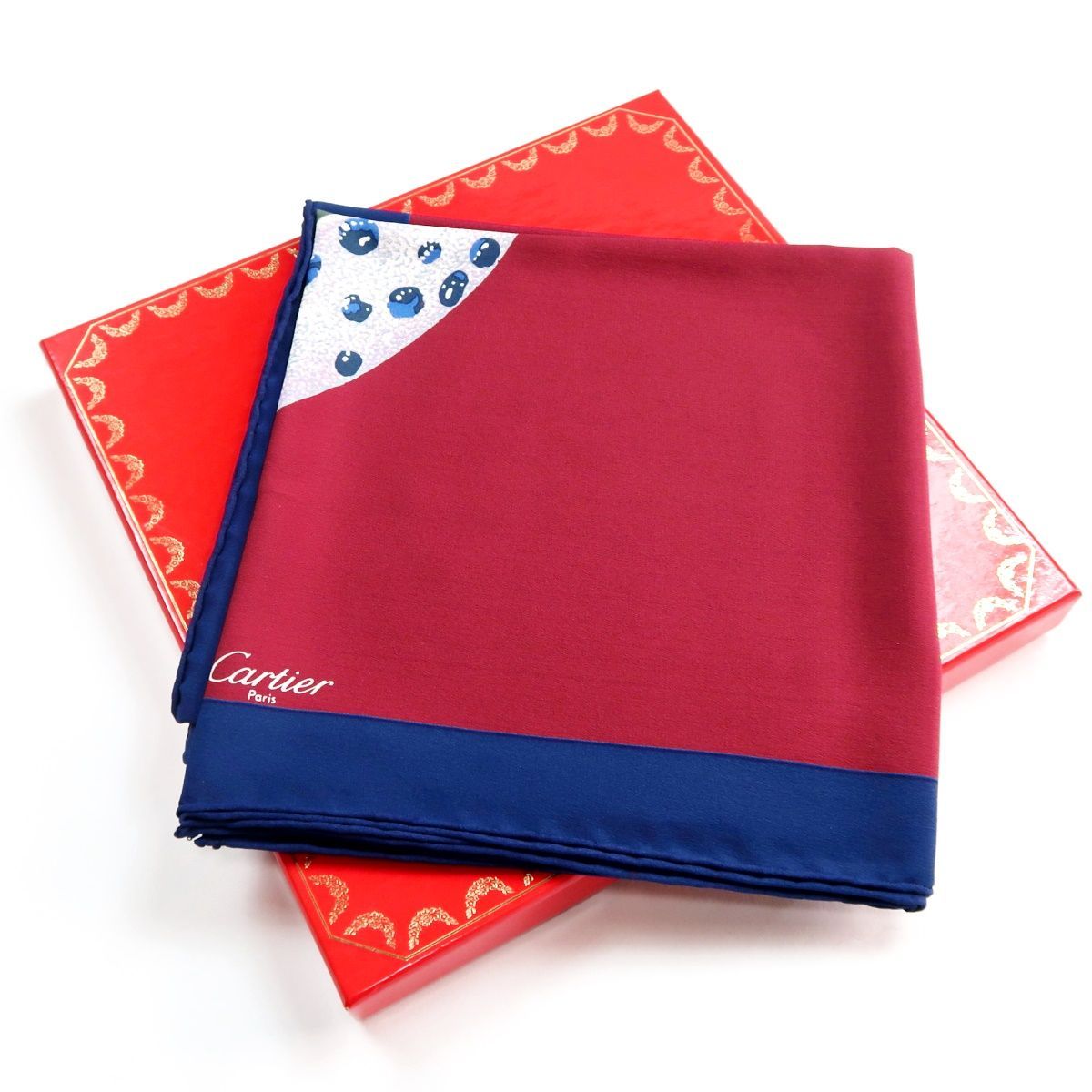Cartier Bandana Scarf 80 Ue20
