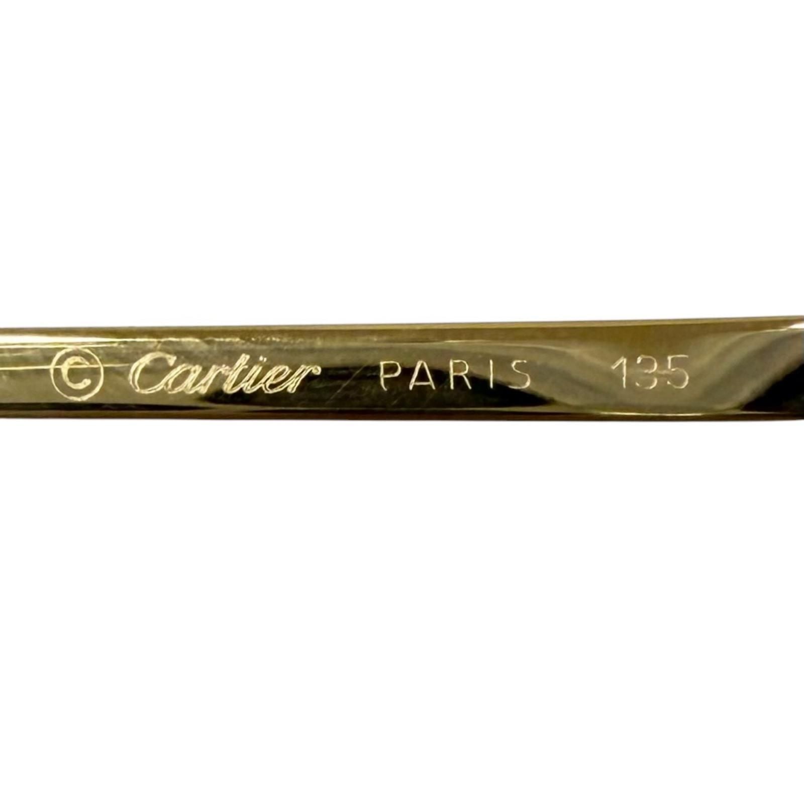 Cartier Glasses 49 21-135 (Color)