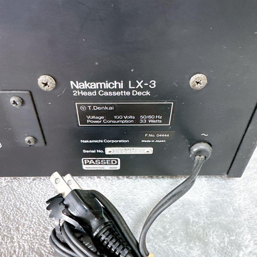 Nakamichi Cd, Md Cassette Decks C71 Lx-3