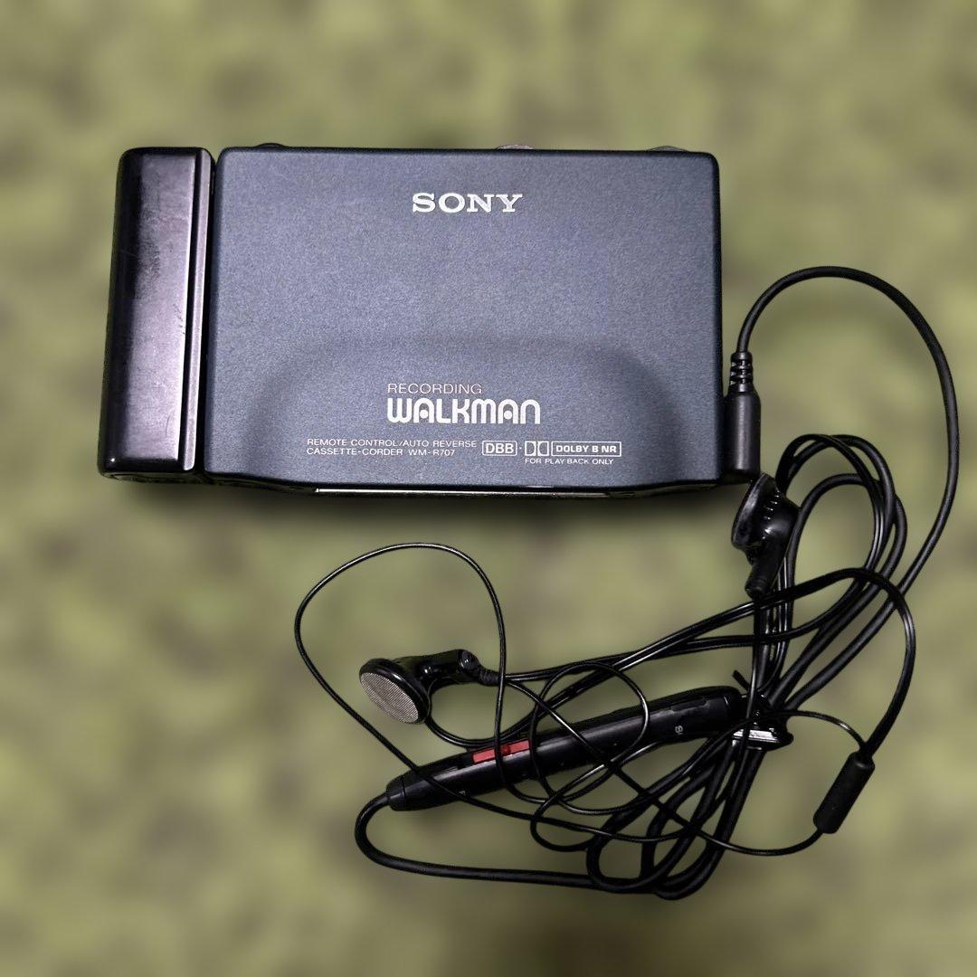 Sony Cassette Players Walkman Wm-R707