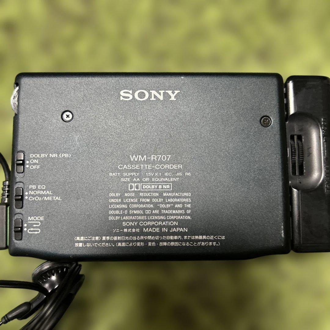 Sony Cassette Players Walkman Wm-R707