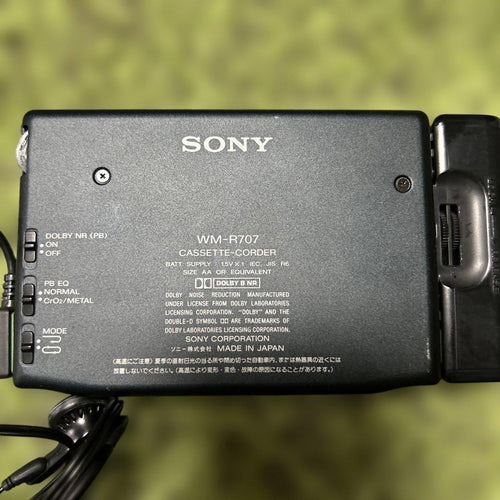 Sony Cassette Players Walkman Wm-R707