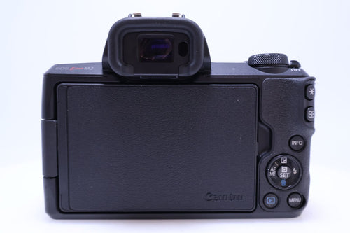 Canon Mirrorless Interchangeable Lips Eos Kiss M2 Kissm2Bk-Body (Black)(