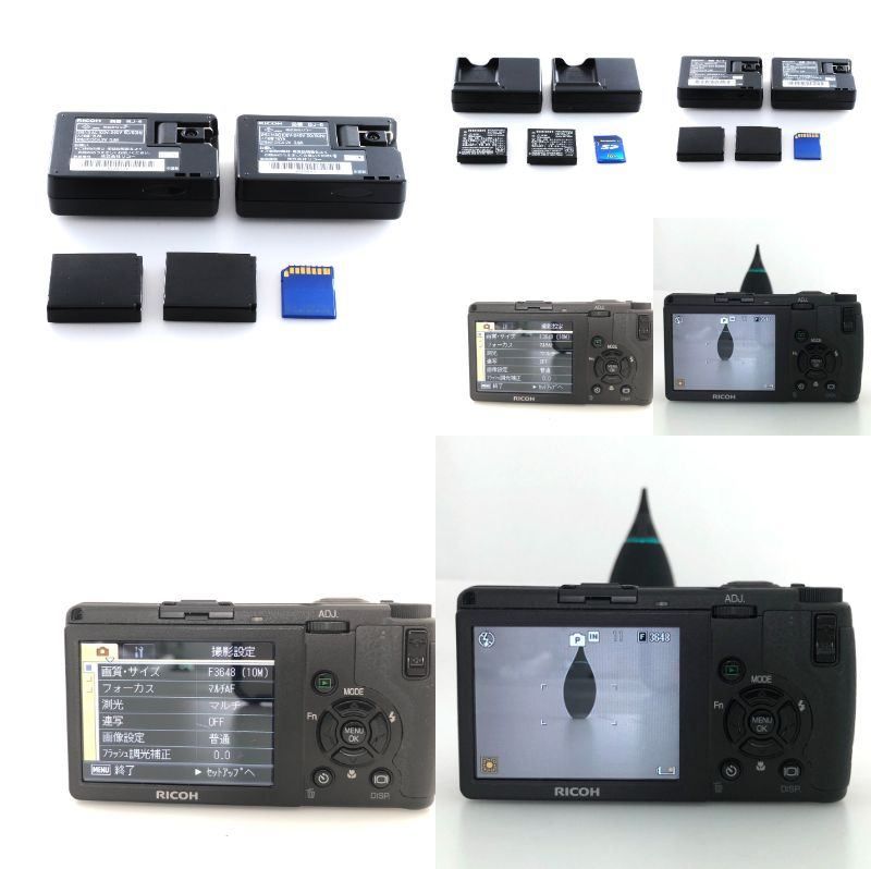 Ricoh Video Camera Body Gr Digital Ii Sd 2 #R752A