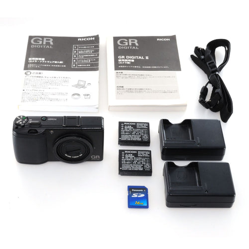 Ricoh Video Camera Body Gr Digital Ii Sd 2 #R752A