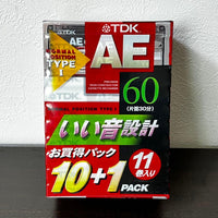 Cassette Tapes Tdk 60 Ae-60F 11