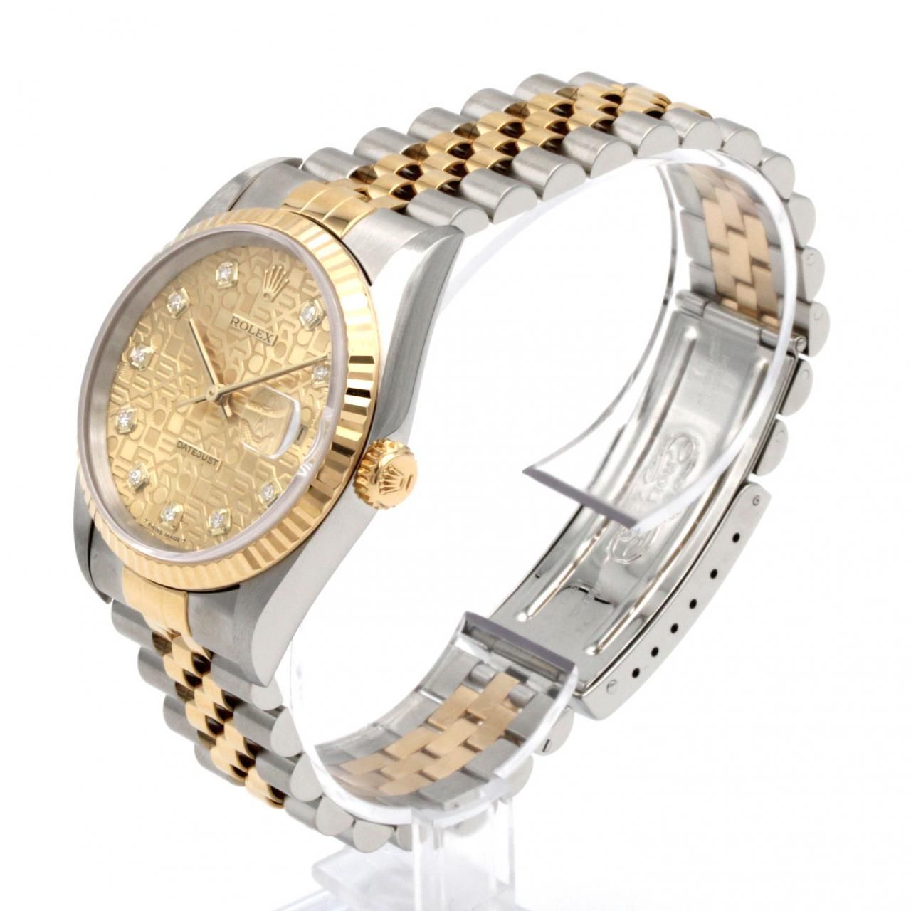 Rolex Automatic Winding Clock 16233G Ssxyg W