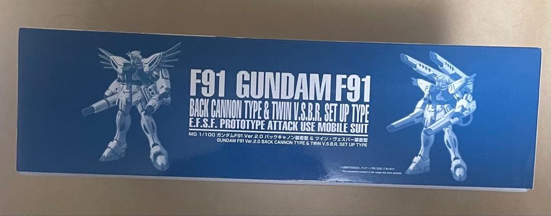 Premium Bandai Mg (Master Grade) 1/100 F91 Ver.2.0