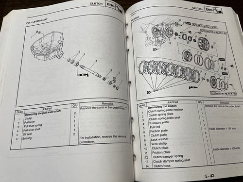 Yamaha Catalog Manual Yzf-R1 5Pw