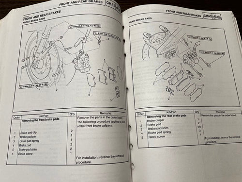 Yamaha Catalog Manual Yzf-R1 5Pw