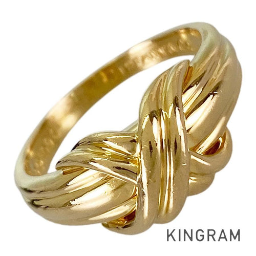 Tiffany Ring Tiffany&Co. K18Yg 14.5 (54-55) Sst