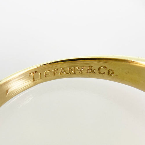 Tiffany Ring Tiffany&Co. K18Yg 14.5 (54-55) Sst