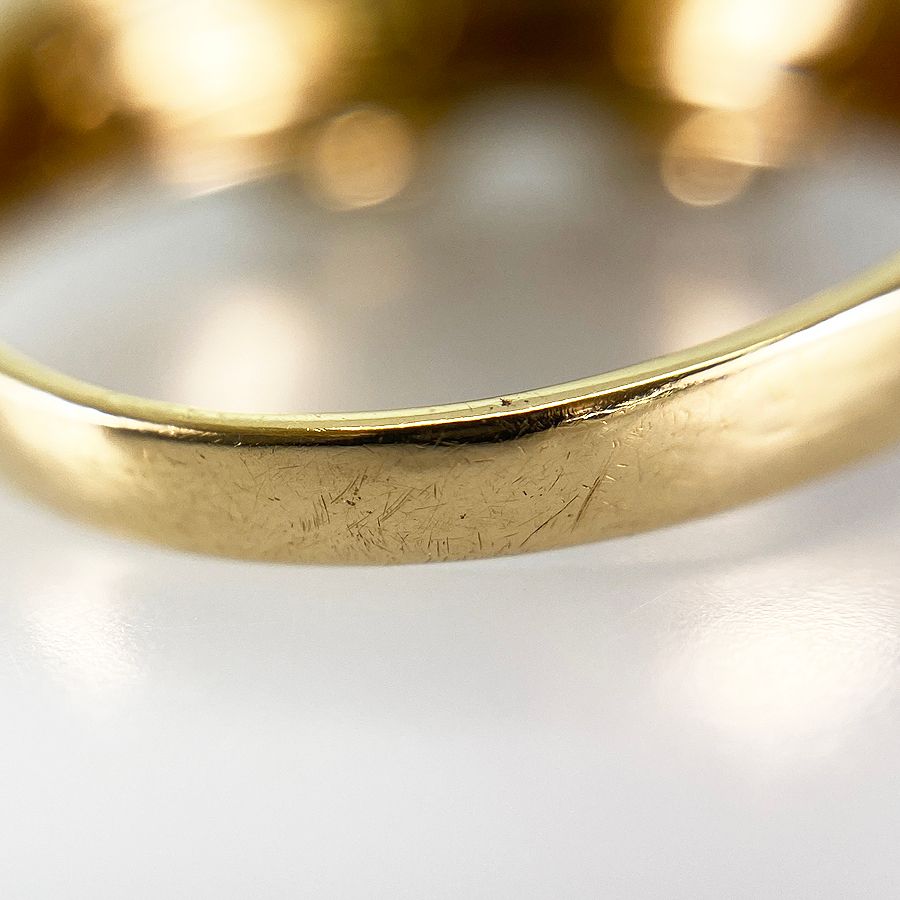 Tiffany Ring Tiffany&Co. K18Yg 14.5 (54-55) Sst