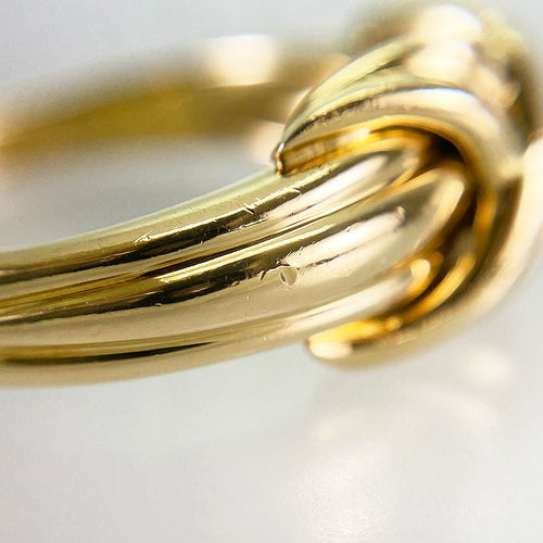 Tiffany Ring Tiffany&Co. K18Yg 14.5 (54-55) Sst