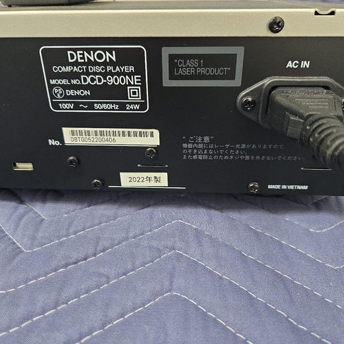 Denon Cd, Md Cassette Decks Dcd-900Ne