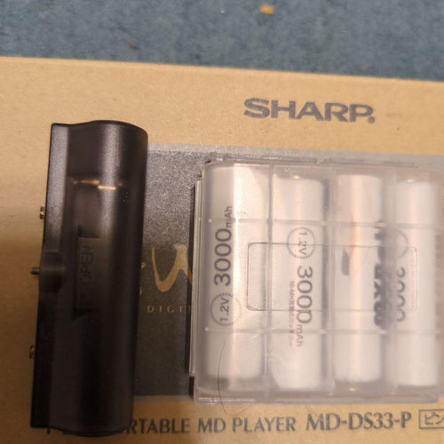 Sharp Portable Md Player 1-Bit Md-Ds33-P