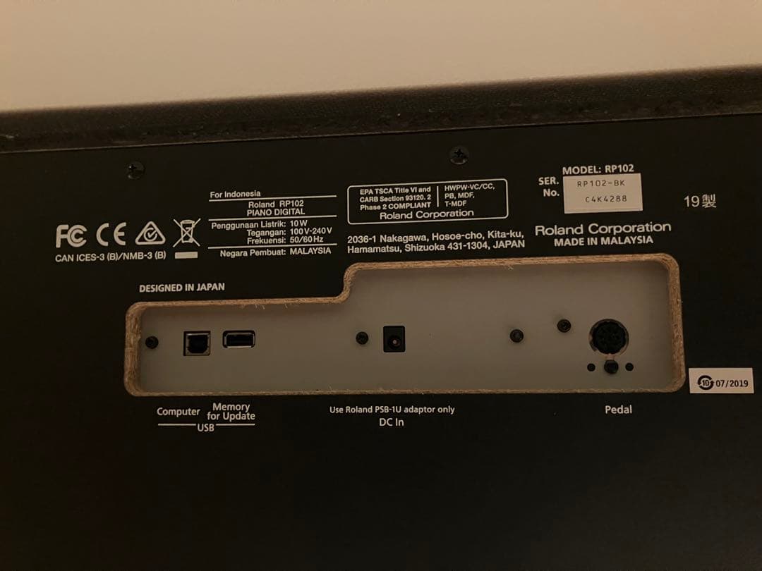 Roland Keyboards Digital Pianos 88