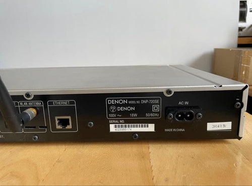 Denon Network Player Streamer Dnp-720Se