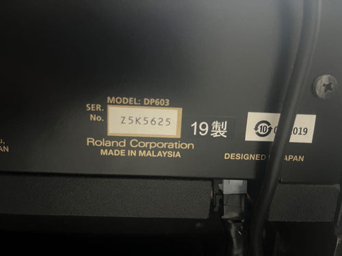 Roland Keyboards Digital Pianos Dp603