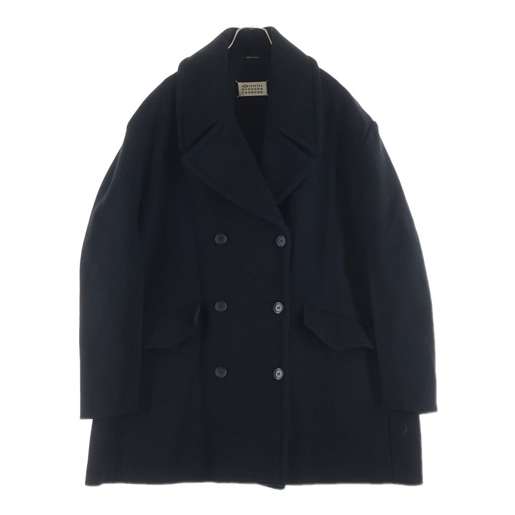 Maison Martin Margiela Military Jacket 19Aw Oversize Wool Poncho Coat S51Aa0211