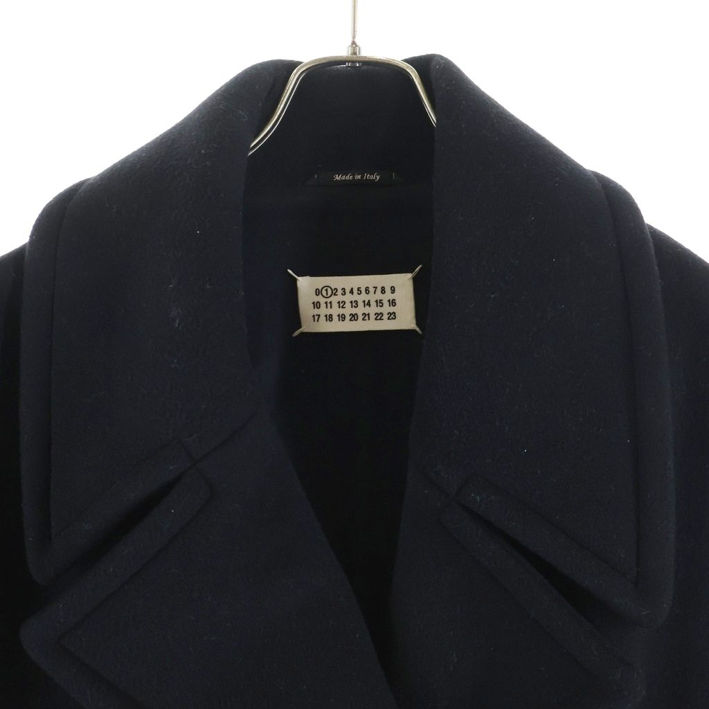 Maison Martin Margiela Military Jacket 19Aw Oversize Wool Poncho Coat S51Aa0211