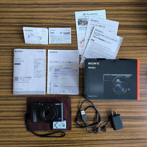 Sony Compact Digital Camera Cyber Shot Rx100V Rx100M5