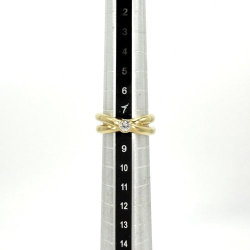 Tiffany Ring Au750 18 Yg Tiffany&Co. K18 8 9.8G