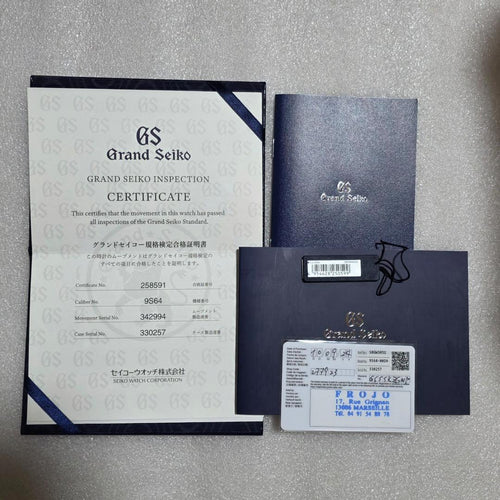Hand-Wound Watches Sbgw305