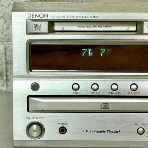 Denon Mini Component Systems D-Ma3 Cd Md