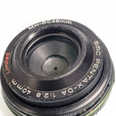 Pentax Lens (Single Focus) Smc Pentax-Da F2.8