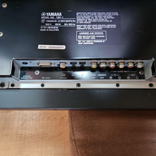 Yamaha Surround Speakers, Rear Soundbars Yps-1 42