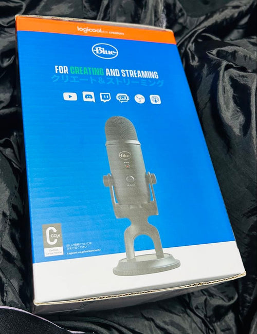 Logicool Condenser Microphone Blue Yeti Bm400Bk