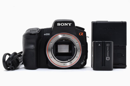 Sony Digital Slr 200 Dslr-A200 33B-15