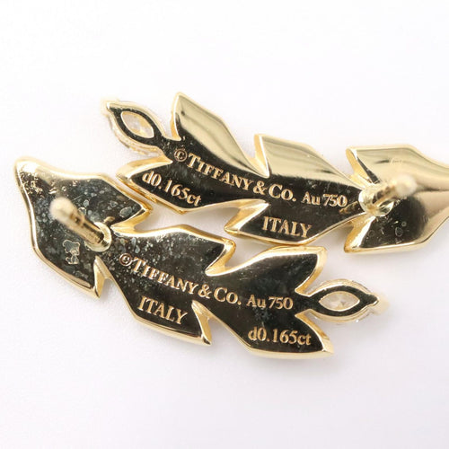 Tiffany Earrings (For One Ear) Co K18 Used A